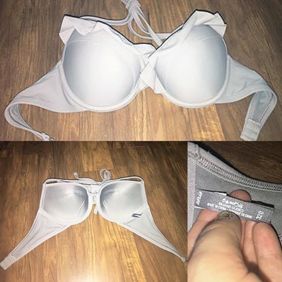 32D Aerie pushup bikini w/ two size small bottoms - Picture 2 of 3